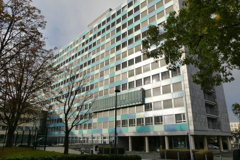 Federal Statistical Office building in Wiesbaden, Germany