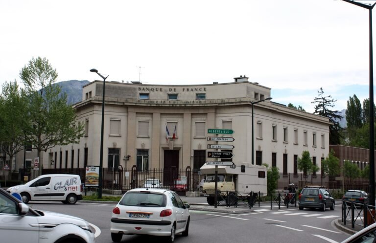 Banque de France building in Annecy