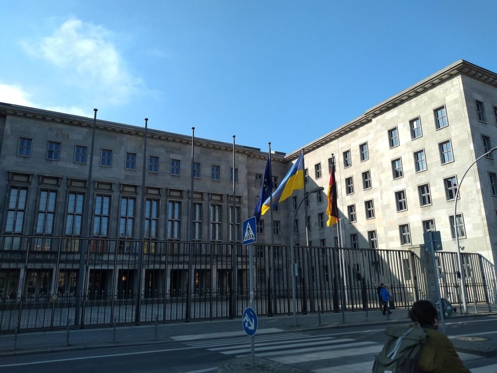 German Federal Ministry of Finance building in Berlin