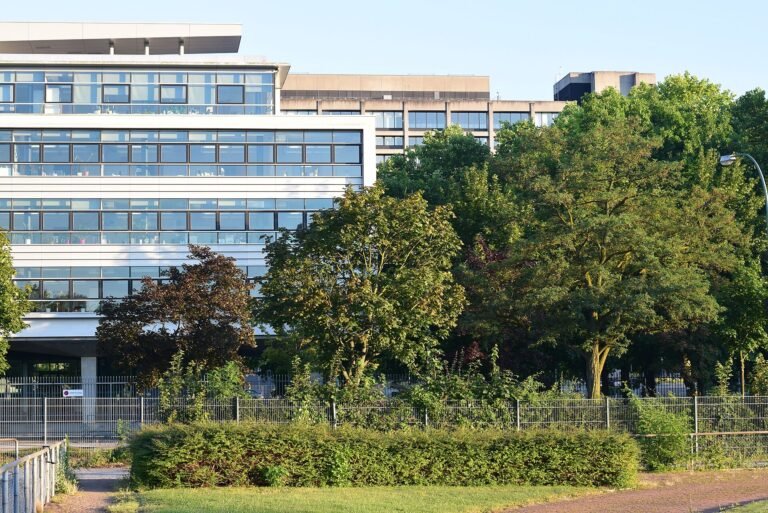 Deutsche Bundesbank building, Germany's central bank responsible for economic data