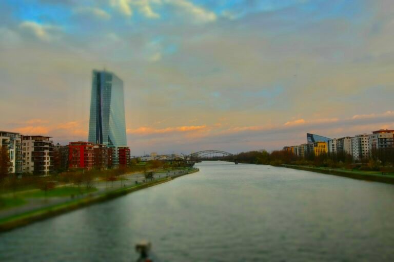 European Central Bank Headquarters in Frankfurt, Germany