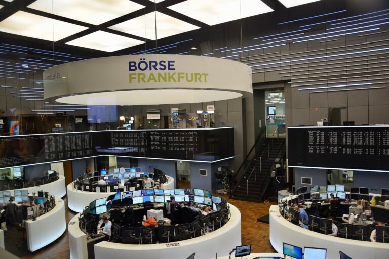 Frankfurt Stock Exchange trading floor