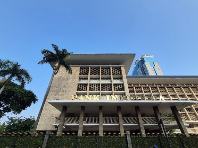 Gedung Bank Indonesia headquarters building on Jalan M.H. Thamrin in Jakarta