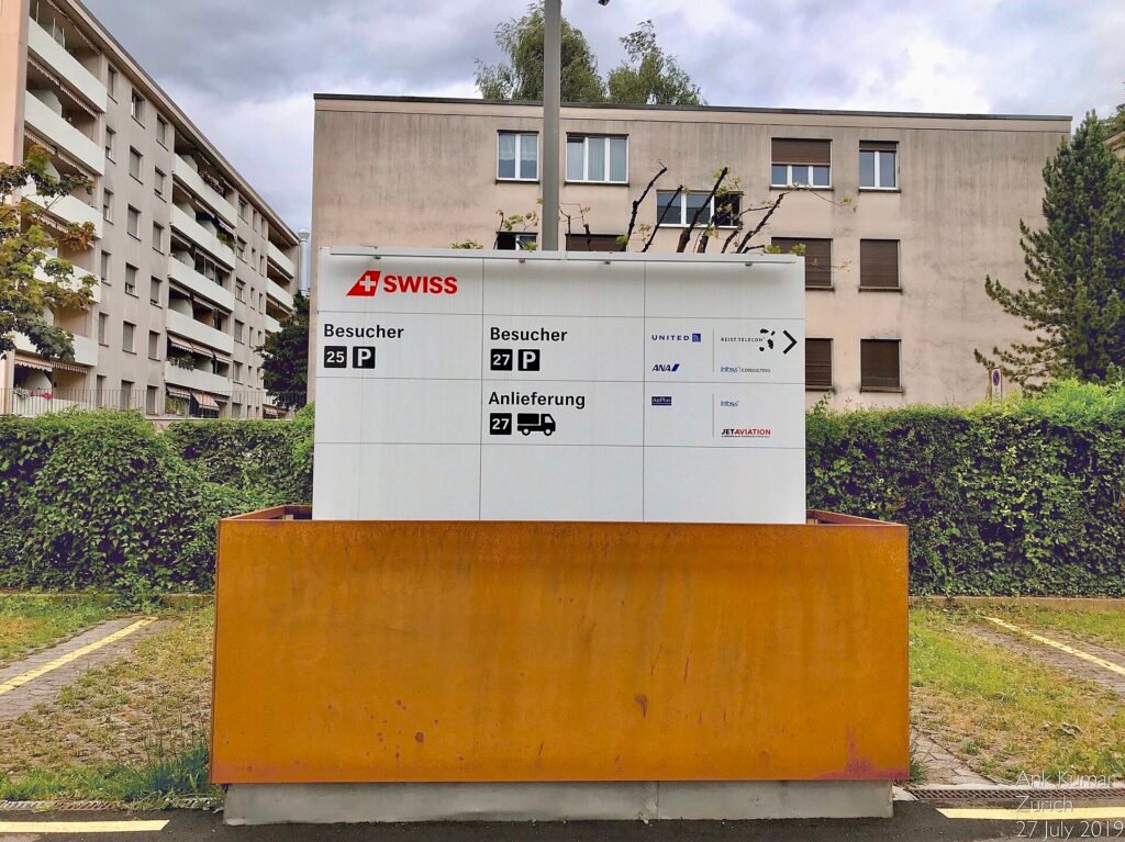 Infosys office building in Zurich, Switzerland