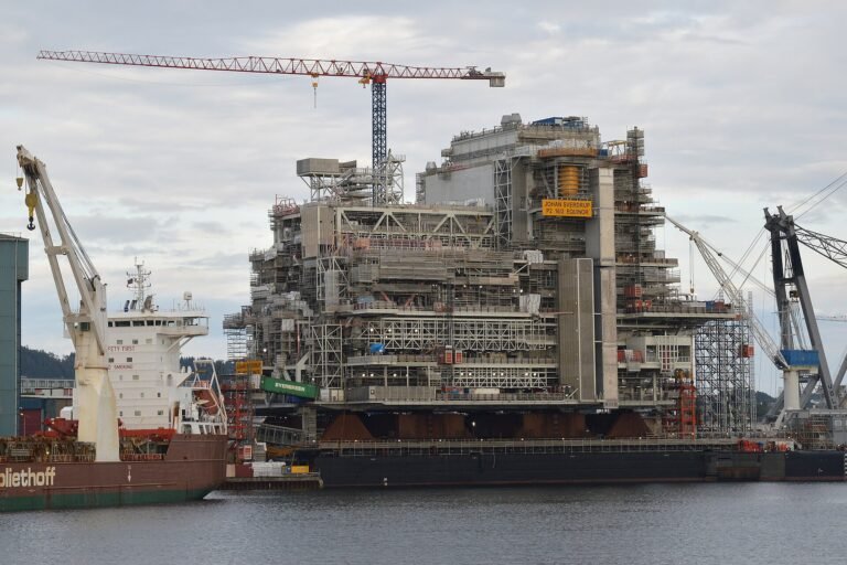 Johan Sverdrup P2 platform operated by Equinor in the North Sea