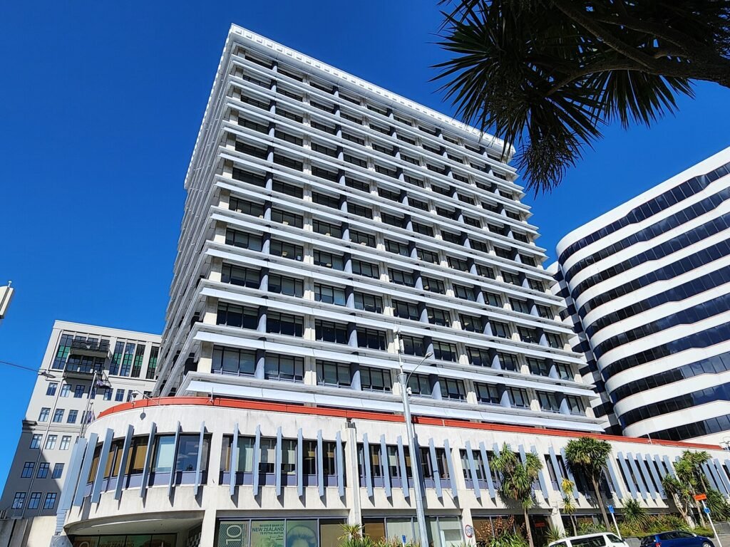 Reserve Bank of New Zealand building in Wellington
