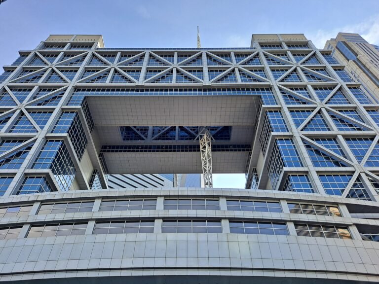 Shanghai Stock Exchange building representing China's CSI 300 benchmark index