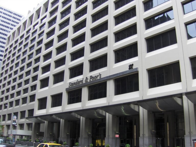 Standard & Poor's headquarters building in Lower Manhattan, New York City