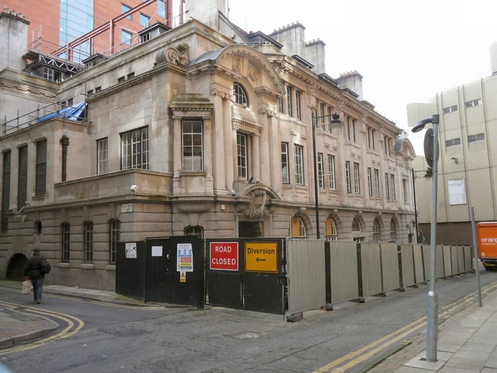 Stock Exchange Building in London's financial district